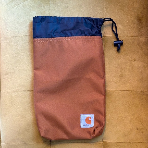 Carhartt Tan and Black Drawstring Bag - Picture 1 of 2